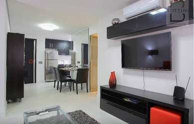 Imagem 3: Apartamento Apartamento totalmente mobiliado com 2 dormitórios, 75 m² - venda por R$ 1.280