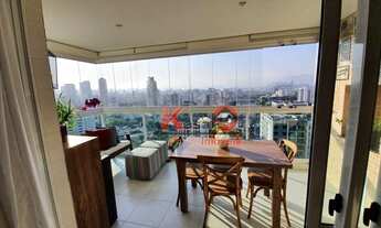 Imagem 2: Apartamento com 2 dormitórios, 120 m² - venda por R$ 1.280.000,00 ou aluguel por R$ 7.000