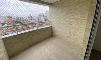 Imagem 2: Apartamento com 3 dormitórios para alugar, 95 m² por R$ 5.200 - Pompeia - Santos/SP