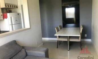 Imagem 2: Apartamento com 2 dormitórios à venda, 51 m² por R$ 195.000 - Chácara Letônia - Americana