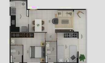 Imagem 7: Aptos. 2 Qtos - 63m² a 71m² - Ed. Palazzo Veneto - Bento Ferreira