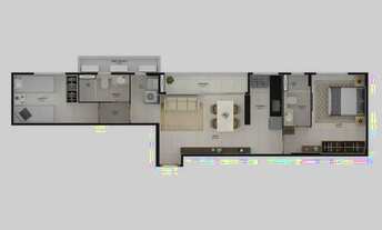 Imagem 4: Aptos. 2 Qtos - 63m² a 71m² - Ed. Palazzo Veneto - Bento Ferreira