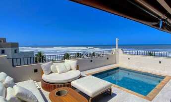 Imagem 3: Cobertura alto padrão pé na areia 4 dormitórios sendo 2 suítes à venda, 232 m² por R$ 6.50