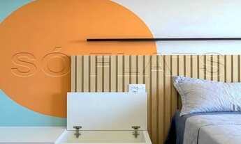 Imagem 6: Residencial Houx Pinheiros, studio disponível para locação com 27m² e 1 dormitório