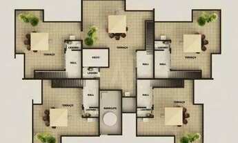 Imagem 5: Apartamento à venda, 2 quartos, 1 suíte, 1 vaga, Santa Branca - Belo Horizonte/MG