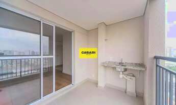 Imagem 5: Apartamento com 2 Quartos e Varanda no Centro de Santo André Próximo à Estação