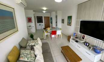 Imagem 3: Apartamento em condomínio de alto padrão de frente a orla do Itaguá com 3 suites e lavabo