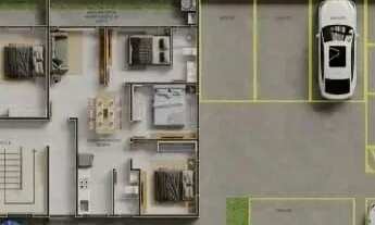 Imagem 2: Imóvel para venda tem 68 metros quadrados com 3 quartos no Bessa - João Pessoa - PB