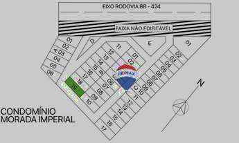 Imagem 3: Terreno à venda, 360 m² por R$ 76.250 - Condomínio Morada Imperial - Garanhuns/PE