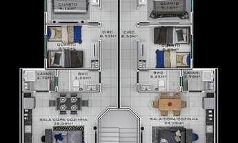 Imagem 3: Apartamento térreo com 3 quartos em Itacolomi - Balneário Piçarras - SC