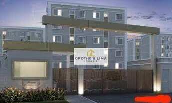 Imagem 2: Apartamento com 2 dormitórios à venda, 49 m² por R$ 187.620,00 - Centro - Jacareí/SP