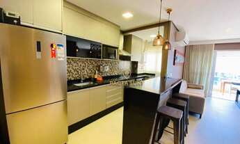 Imagem 5: Apartamento 100% mobiliado com 1 dormitório, sala 2 ambs., varanda, 2 vagas, para alugar