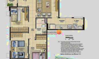 Imagem: Apartamento com 3 dormitórios à venda