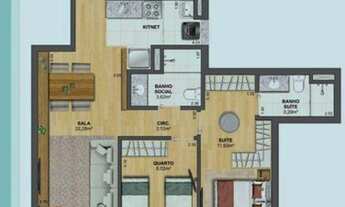 Imagem: Apartamento com 2 dormitórios à venda