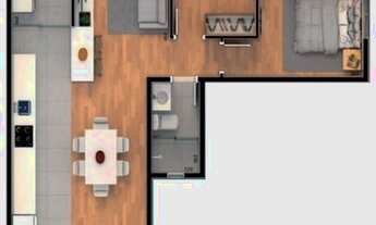 Imagem 3: APARTAMENTO com 2 dormitórios à venda por R$ 335.000,00 no bairro Santa Cândida - CURITIBA