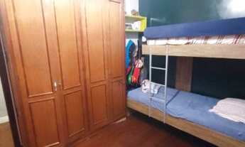 Imagem 2: Apartamento térreo com 2 dormitórios e quintal - Macuco - Santos/SP