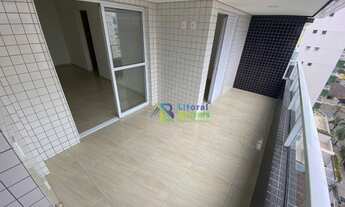 Imagem 2: Apartamento com 2 dormitórios à venda, 76 m² por R$ 335.000,00 - Vila Guilhermina - Praia