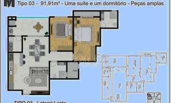 Imagem 6: Apartamento com 2 dormitórios à venda, 88 m² por R$ 465.000,00 - Gravatá - Navegantes/SC