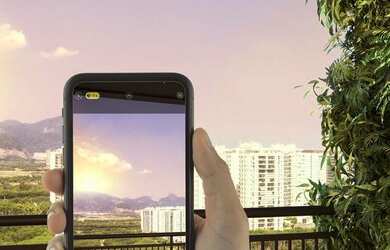 Imagem 6: LIVING SUNSET - Apartamento à venda, com 56 m²; Barra da Tijuca/RJ