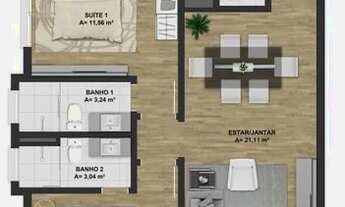 Imagem 4: Apartamento Alto Padrão para Venda em Centro Gramado-RS - 1547