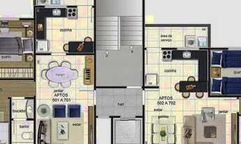 Imagem 2: MARAVILHOSO APARTAMENTO 03 QUARTOS NO BAIRRO RIO BRANCO