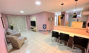 Imagem 2: Apartamento mobiliado para locação anual na praia de Manaíra. 02 dormitórios