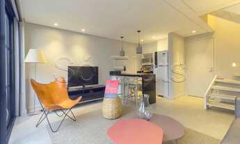 Imagem 2: Duplex finamente decorado entre Vila Nova Conceição e Itaim Bibi disponível para locação c