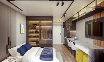 Imagem 7: Apartamento com 1 Quarto à venda, 30m² - Batel