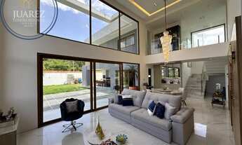 Imagem 7: CASA DUPLEX FINAMENTE DECORADA 4 SUÍTES NO ALPHAVILLE LITORAL NORTE 3, 298M2 DE ÁREA CONST