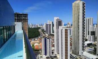 Imagem 5: APARTAMENTO PARA ALUGUEL EM BOA VIAGEM ANDAR ALTO NASCENTE 1 QUARTO SEPARADO TODO MOBILIAD