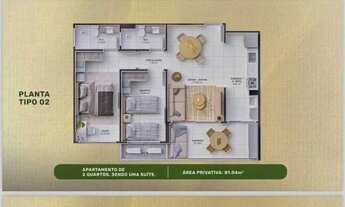 Imagem 5: BURITI RESIDENCE - ATALAIA - 2 DORMITÓRIOS [27239