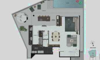 Imagem 6: Apartamento à venda, 129 m² por R$ 1.764.380,00 - São Pedro - Belo Horizonte/MG