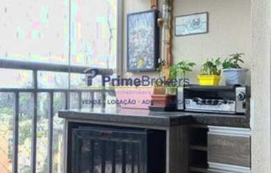 Imagem 2: APTO VENDE-SE NO PQ. MORUMBI MOBILIADO C/ VARANDA ENVIDRAÇADA, 2DORMS, SALA, COZ, 2BANH,1V