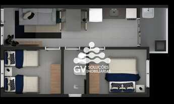 Imagem 6: Apartamento com 2 dormitórios à venda por R$ 210.000 - Jardim Beira Rio - Ubatuba/SP