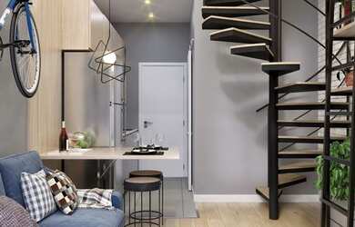 Imagem 3: APARTAMENTO com 2 dormitórios à venda por R$ 284.900,00 no bairro Cidade Industrial - CURI