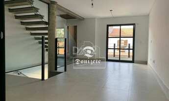 Imagem 2: Sobrado com 3 dormitórios à venda, 170 m² por R$ 850.000,00 - Vila Homero Thon - Santo And