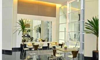 Imagem 3: Sala montada e mobiliada no Vila da Serra, Nova Lima/MG