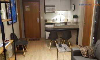 Imagem: Flat com 1 dormitório para alugar, 50 m²