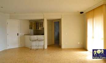 Imagem 2: Flat para alugar na Vila Nova Conceição - Edifício Contemporâneo - Cód. AQT05987