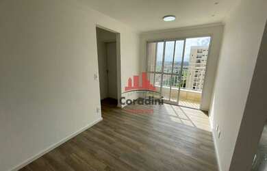 Imagem 2: Apartamento com 2 dormitórios para alugar, 55 m² por R$ 1.200,00/mês - Carioba - Americana