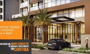 Imagem 2: Studio com 1 dormitório à venda, 22 m² por R$ 195.063,12 - Centro - Curitiba/PR