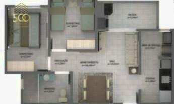 Imagem 7: Apartamento à venda, 59 m² por R$ 325.000,00 - Estreito - Florianópolis/SC