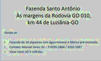 Imagem: VENDE-SE UMA FAZENDA