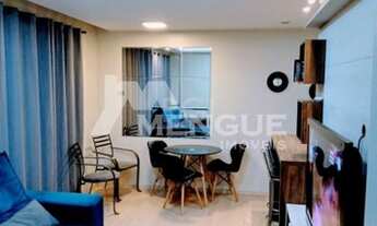 Imagem 2: Apartamento com 3 dormitórios e 1 vaga à venda no bairro Humaitá em Porto Alegre com 67m²