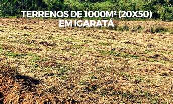 Imagem 2: Lote/Terreno para venda com 1000 metros quadrados em Recanto das Águas - Igaratá - SP