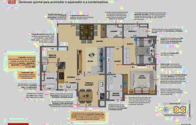 Imagem 4: Lindo Apartamento a Venda no Vila Ema - 2 suítes - hobby box - varanda - 2 vagas de garage