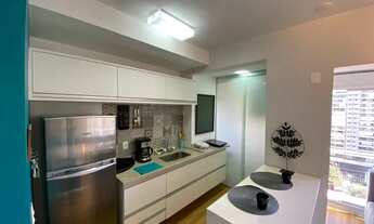 Imagem 2: Apartamento com 1 dormitório para alugar, 36 m² por R$ 4.284,00/mês - Brooklin Paulista