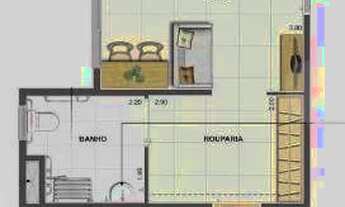 Imagem 2: Apartamento com 1 dormitório à venda, 37 m² por R$ 17.342.262,00 - Jardim Ipaussurama - Ca