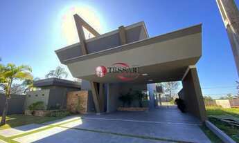 Imagem 1: VENDA - NOVA Condomínio Jardim Botânico casa térrea disponível 3 suítes lavabo escritório