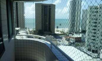 Imagem: Lindo Flat Mobiliado Varanda Vista Mar Lazer